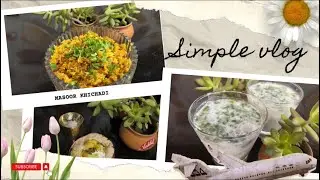 Simple Sunday vlog in dheradhun| couple life |making buttermilk #dailyvlog #marathicouplevlog #viral