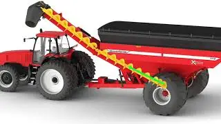 Unverferth XTREME 19-Series Grain Cart Auger Flighting Animation