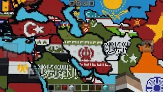How to build mini scale Georgia, Armenia, Azerbaijan and Iran in Minecraft