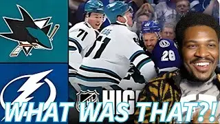 I&rsquo;ve Never Seen This Before 😳 | Sharks vs Lightning Reaction