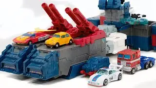 Transformers Titan Class Fortress Maximus Optimus Prime Bumblebee Hot rod Jazz Vehicle Car Robot Toy