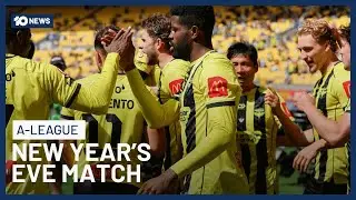 New Year’s Eve A-League Match Between Mariners And Brisbane Roar Kicks Off | 10 News