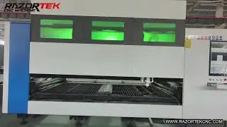 RZ1530FB enclosed safety design 3kw 6kw fiber laser cutter