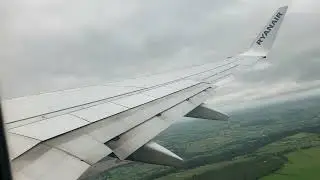Ryanair 737-800 Take Off From Leeds Bradford Airport (LBA) To Malaga (AGP)