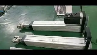 1.53KN thrust 416mm/s servo actuator with front clevis #linearactuator #servoactuator