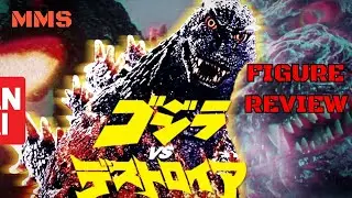 Bandai MMS Burning Godzilla (1995) Translucent Orange Ver. - FIGURE REVIEW