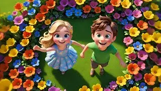 Count the Flowers in the Garden | Fun Kids Learning Song | Nursery Rhyme