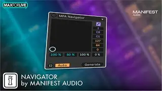 Navigator - MaxforLive MIDI Tool for Ableton Live 12 by Manifest Audio