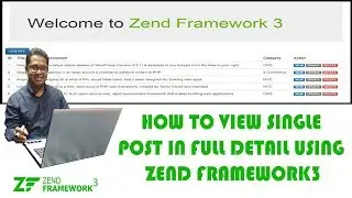 How to View the Details of a Post using Zend Framework3 Part-8