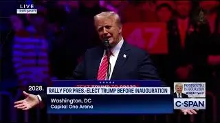 Trump Admits to Rigging Election in 2025 Pre Inauguration Speech