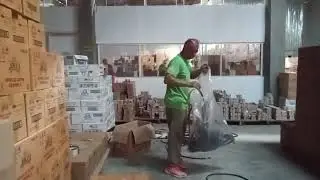 UNTAPING, PAGSALANSAN NG MGA KARTON AT PAG LINIS SA KALAT