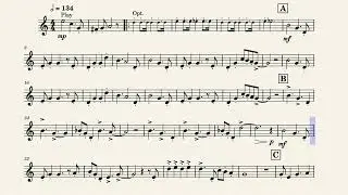 Super Mario World - Overworld Theme, Arr. for Trumpet