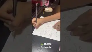Snake theme - Nelda&rsquo;s drawing