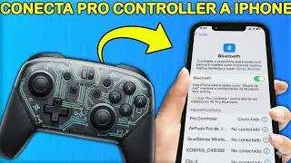 Conectar Mando Switch Pro Controller a Iphone Para Jugar 2026