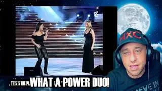 Lara Fabian & Laura Pausini - La Solitudine - 2002 (Subtitles PT/ SPA/ ENG/ ITA) Reaction!
