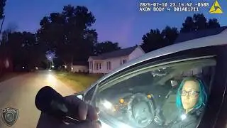 Women REFUSES to Exit Vehicle, Cops Drag Her out