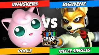 SSC 2022  - Whiskers (Jigglypuff) Vs. BigWenz (Fox) Smash Melee Tournament