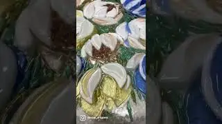 Вальс цветов - Ручная работа, витражное стекло. Студия художественного стекла Decus