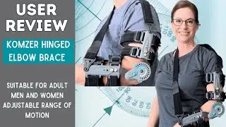 Quick & Detailed Review of Komzer Hinged Elbow Brace