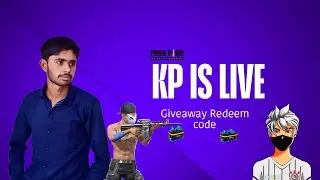 KP IS LIVE 🔴 REDEEM CODE GIVEAWAY CUSTOM ✋
