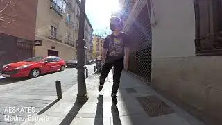 Skating around Madrid city 🇪🇸  Aeskates