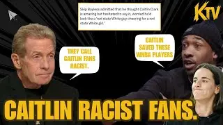 Skip Bayless AFRAID to SUPPORT Caitlin Clark fearing being called RACIST Gilbert Arenas EXPOSE TRUTH