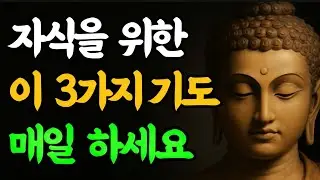 매일 틀어만 놓으세요. 자식의 꽉 막힌 운명이 기적처럼 풀립니다 |듣는 기도 / 수면 명상| 