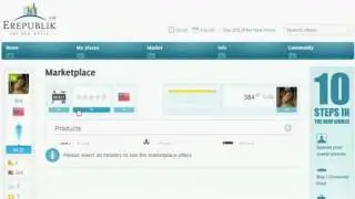 eRepublik Tutorial First Steps to Citizenship