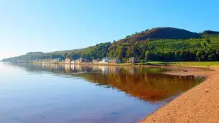 Kilchattan Bay and the surrounding area.