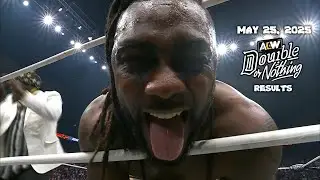 AEW DOUBLE OR NOTHING 2025  RESULTS #aewdoubleornothing #aew2025