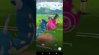 Giratina-A, Swampert, and Moltres vs Arcanine, Gyarados, and Cresselia in Pokemon Go Ultra League