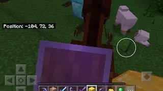Baby sheep following an adult sheep in Minecraft (Other ideas)