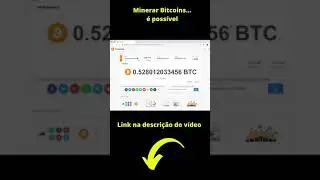 Saiba como minerar a cryptomoeda mais valorizada do mercado CLICK AQUI #shorts