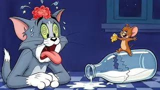 Tom & Jerry: The Midnight Cheese Heist | Restored Classic Cartoon