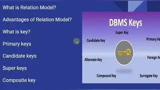 keys in database mangment system,,DBMS tutorials