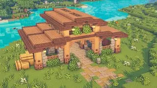 Minecraft | How to build a Animal Barn in Minecraft