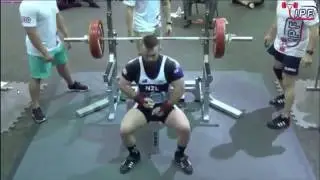 Brett Gibbs | World Record Bench Press | 208kg @ 83kg BW