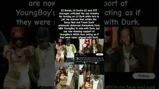 Loyalty or Clout? DJ Bandz CALLS OUT Rappers Switching on Lil Durk for YB!#shorts