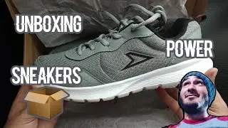 UNBOXING ZAPATILLAS POWER WAVE ACCENT COLOR GRIS👍😎