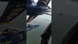Blue Angels how fast they are going and how close they are #shorts #short