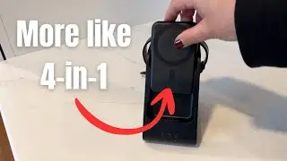 Smtcsl 3 in 1 Wireless Charging Station - watch/phone/air pods + removable battery pack