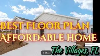 Best affordable home floor plan in The Villages, FL!