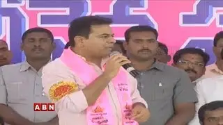 TRS Leader KTR address Public Meeting at Mahabub Nagar District | ABN Telugu
