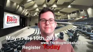 The Blog Workshop - Conference '13 Speaker: Robert Mooney @DJmooney #TBW