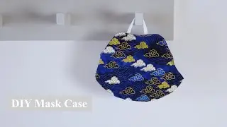 EASY FFP2 Mask Case| How to sew a purse/bag/pouch for FFP2 face mask | Beginner friendly