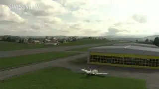 SWISSVIEW - FR, A&eacute;rodrome d'&Eacute;cuvillens