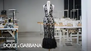 #DGFattoAMano: Dolce&Gabbana Chantilly Lace Dress