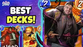 The BEST INFINITE Decks To CLIMB In MARVEL SNAP! | KMBest Infinite Decks 7/20/25 Fantastic Four!