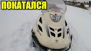 На снегоходе ТАЙГА ВАРЯГ 550. Воскресная каталка.