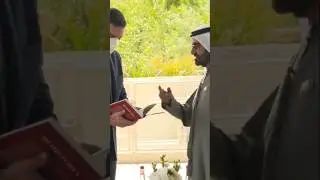 dubai king Sheikh Mohammed Bin Rashid Met By Spain Prime minister Pedro Sanchez #faz3 #fazza #sheikh